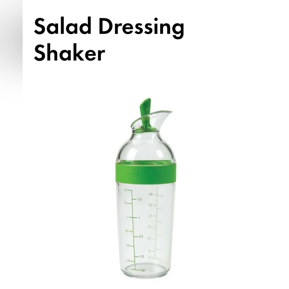 Salad Dressing Shaker | Brand: OXO Good Grips | New | RRR Home